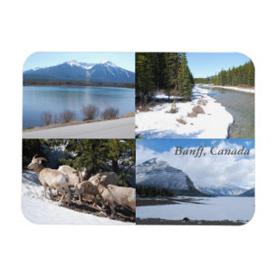 Ímã da beleza cénico de Banff, Canadá