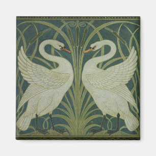 Imã Da "design do papel de parede cisne, da