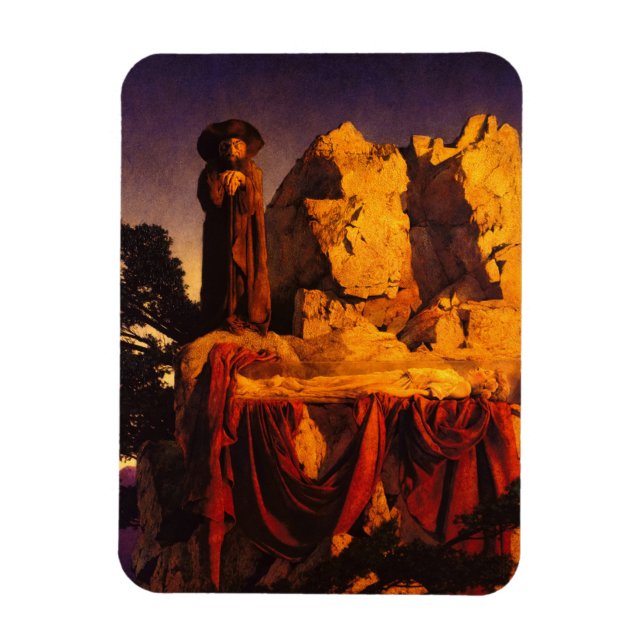 Ímã Da História de Branca de Neve, 1912, por Parrish (Vertical)