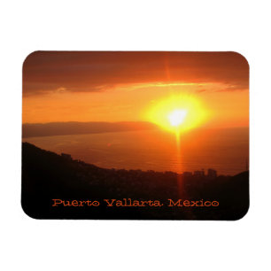 Ímã da lembrança de Puerto Vallarta, México