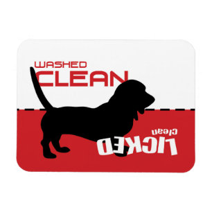 Ímã da máquina de lavar louça do cão de cão
