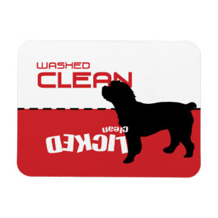 Ímã da máquina de lavar louça do cão de Cocka