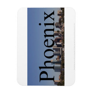 Ímã da skyline da arizona de Phoenix com Phoenix