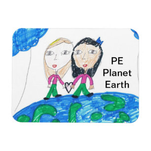 Ímã da terra do planeta