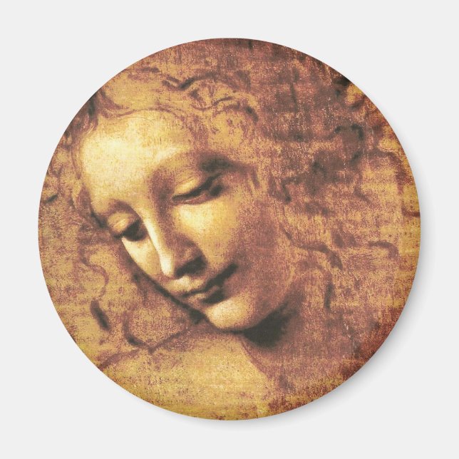 Imã Da Vinci La Scapigliata Magnet (Frente)