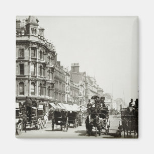 Imã Da vista rua de Oxford para baixo, Londres (foto