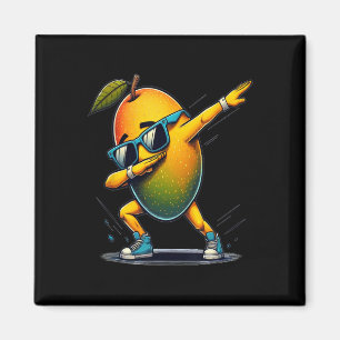 Imã Dab Dance Mango Funny Dancing Dabbing Fruta
