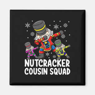 Imã Dabbing Nutcracker Cousin Esquadrão Engraçado Corr