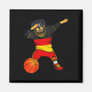 Imã Dabbing Rottweiler Alemanha Jersey Alemão Sketll L