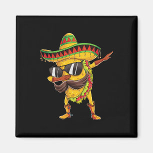 Imã Dabbing Taco Cinco De Mayo Boys Men Comida Mexican