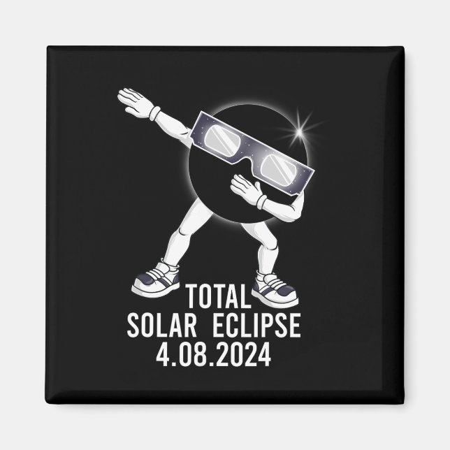 Imã Dabbing Total Solar Eclipse 04.08.2024 Fun Dab Boy (Frente)