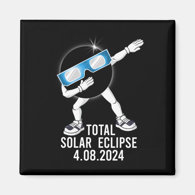 Imã Dabbing Total Solar Eclipse 04.08.2024 Fun Dab Boy (Frente)