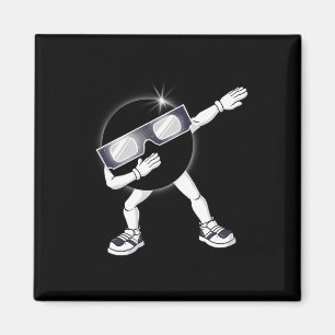 Imã Dabbing Total Solar Eclipse 2024 Fun Dab Boys Girl
