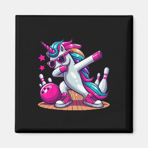 Imã Dabbing Unicorn Boliche