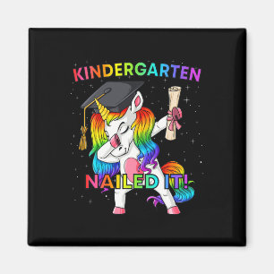 Imã Dabbing Unicorn Kindergarten Nails