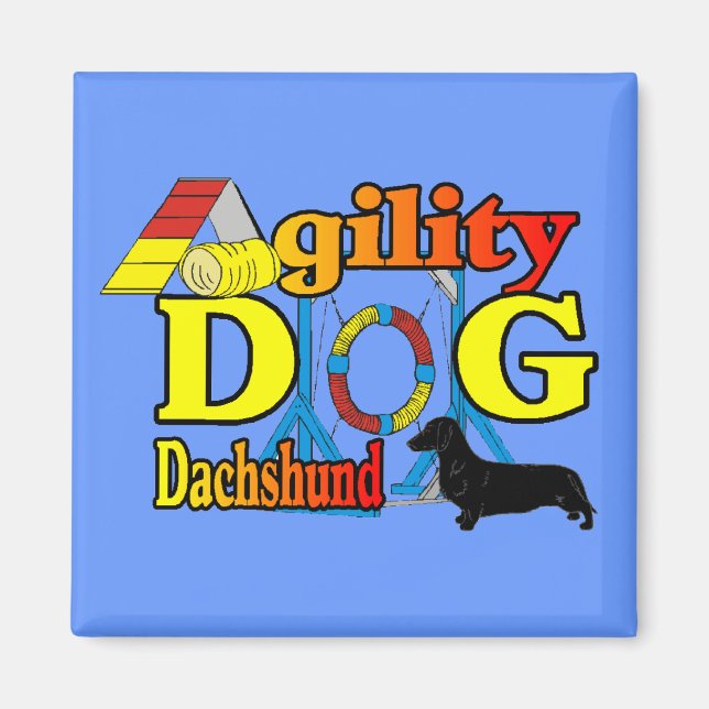 Imã Dachshund_Agilidade Ofertas (Frente)