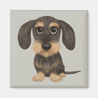 Imã Dachshund| Cão de Cartoon Bonito Teckel