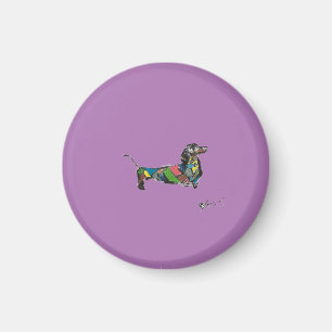 Imã Dachshund Magnet