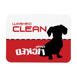 Ímã Dachshund, Magneta da máquina de lavar louça com p