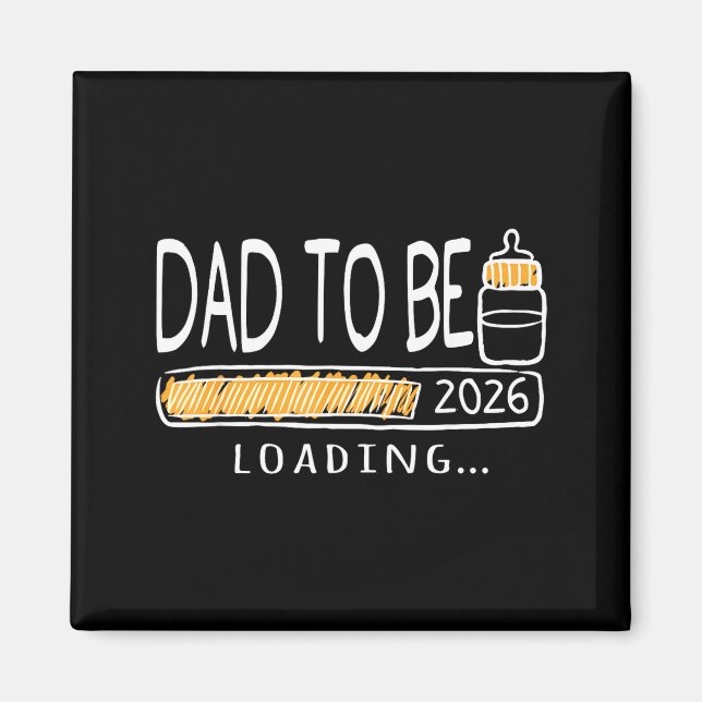 Imã Dad To Be 2026 Loading Pregnancy Announcement New  (Frente)