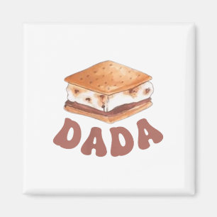 Imã Dada Smore Primeiro Aniversário Camping Para Ser U