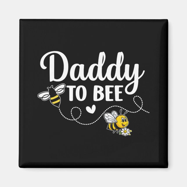 Imã Daddy To Bee Gender Reveal Pregnancy Announcement  (Frente)