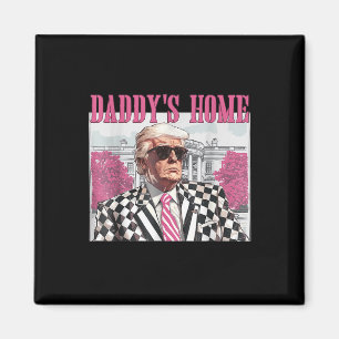 Imã Daddys Home Trump Pink 2024