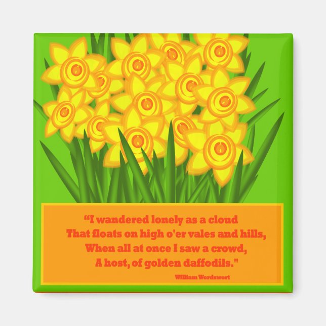Imã Daffodils (Frente)