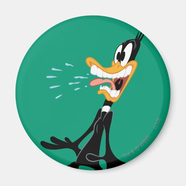 Imã DAFFY DUCK™ assustado (Frente)