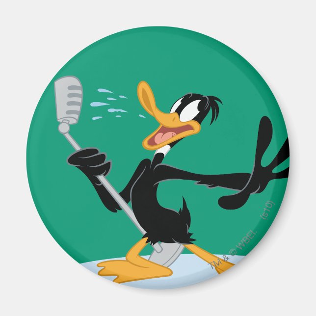 Imã DAFFY DUCK™ Cantando (Frente)