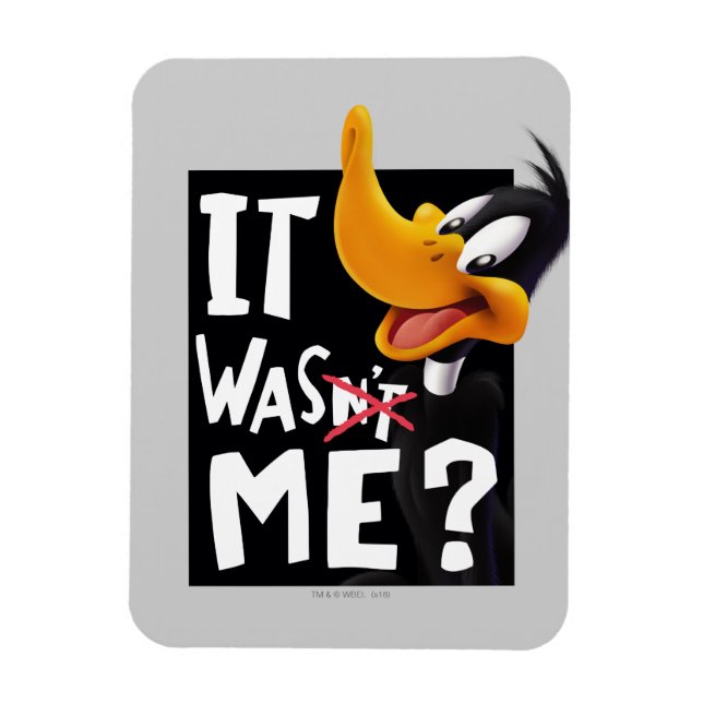 Ímã DAFFY DUCK™ - Não fui eu / fui eu (Vertical)