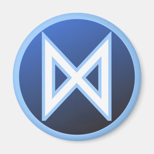 Imã Dagaz Daeg Rune (Frente)