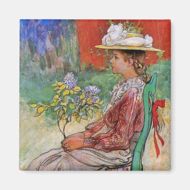 Imã Dagmar no Jardim (Frente)