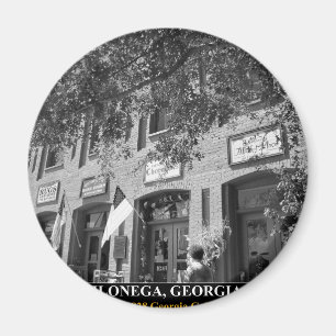 Imã DAHLONEGA - Casa da febre do ouro 1828 de Geórgia