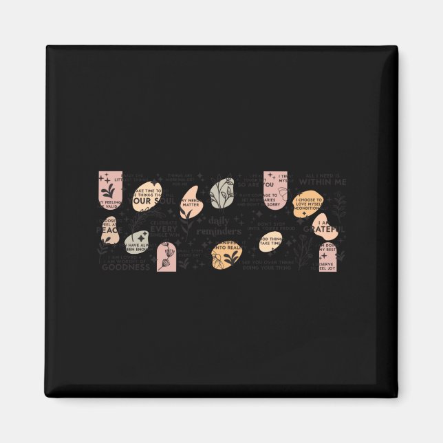 Imã Daily Reminders Affirmation Mug  (Frente)