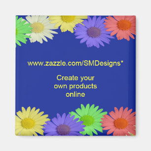 Imã Daisy-3 - Ímã customizável