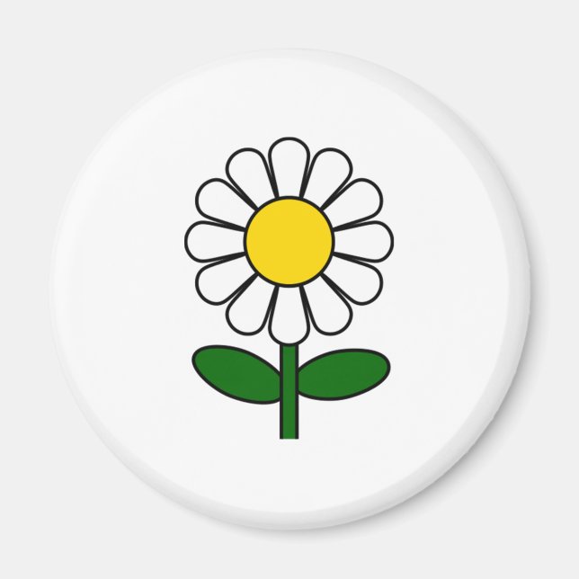 Imã Daisy Flower (Frente)