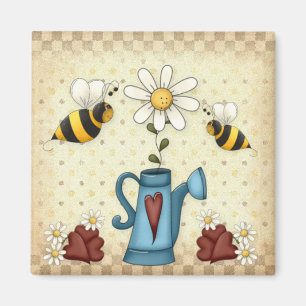 Imã Daisy Flower Magnet