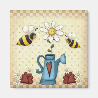 Imã Daisy Flower Magnet