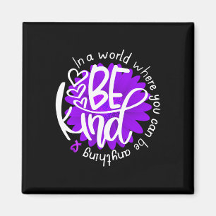 Imã Daisy Flower Seja Kind Purple Overdose Sensibence 