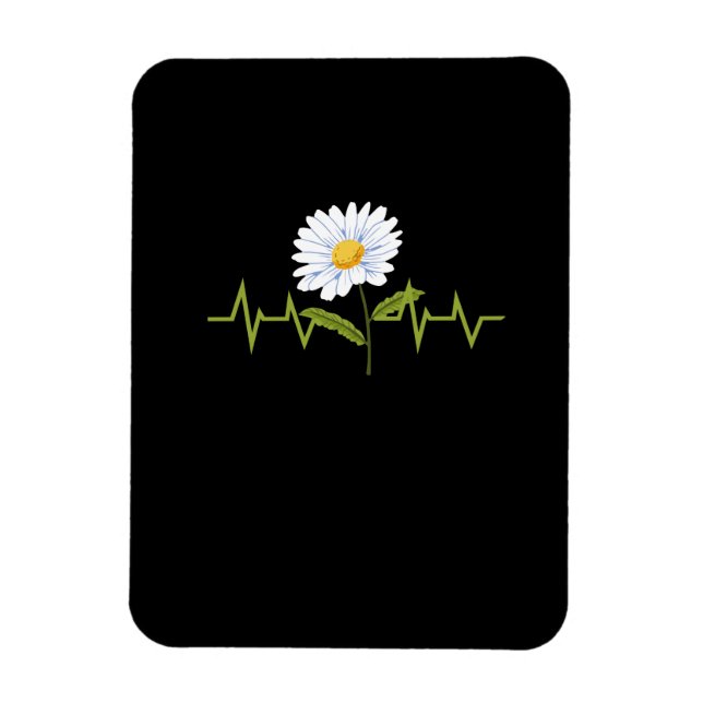 Ímã Daisy Heartbeat (Vertical)