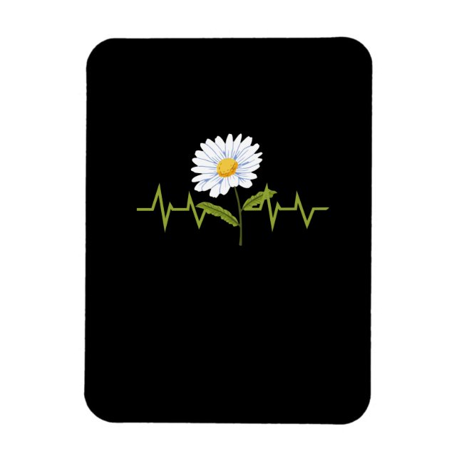 Ímã Daisy Heartbeat (Vertical)