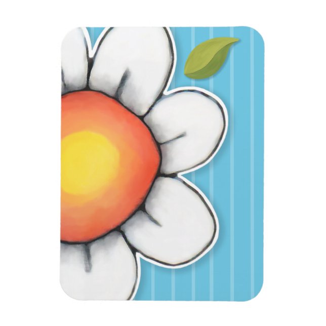 Ímã Daisy Joy Blue Premium Magnet (Vertical)