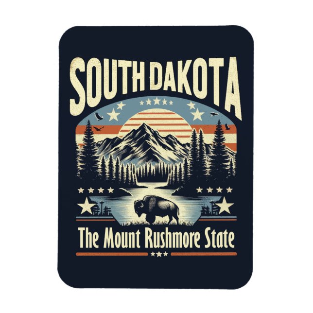 Ímã Dakota do Sul (Vertical)