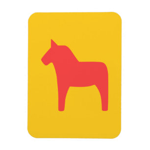 Ímã Dala Horse Photo Magnet