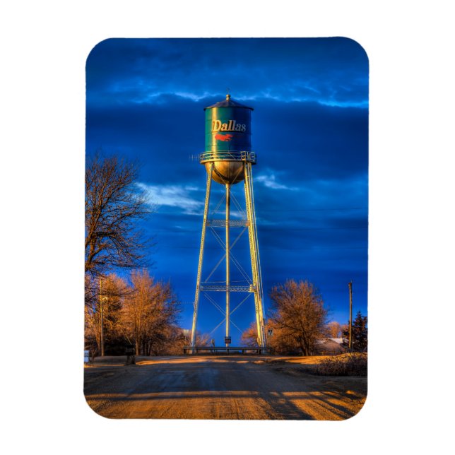 Ímã Dallas, SD Water Tower (Vertical)