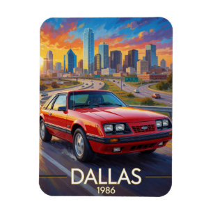 Ímã Dallas Texas Desempenho na Rodovia 1986