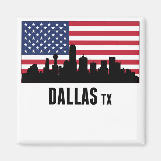 Imã Dallas TX American Flag
