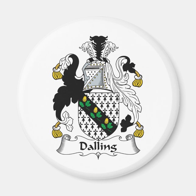Imã Dalling Family Crest (Frente)