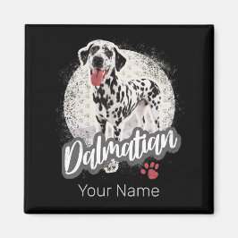 Imã Dalmaciano Com Pata Vintage Design De Cães